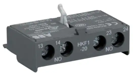 Contacto Auxiliar Frontal 2NA HKF1-20 para MS116 MS132 MS165