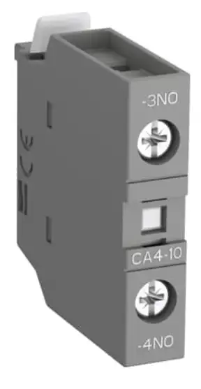 Contacto auxiliar frontal 1NC 10A 600Vac CA4-01 para Contactor AF09-AF96 NF