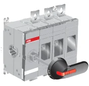 Seccionador Interruptor con mano frontal 250A 3 Polos 600V OT250E03P