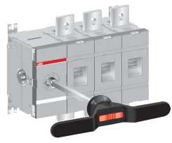 Seccionador Interruptor con mano frontal 1250A 3 Polos 600V OT1250E03P