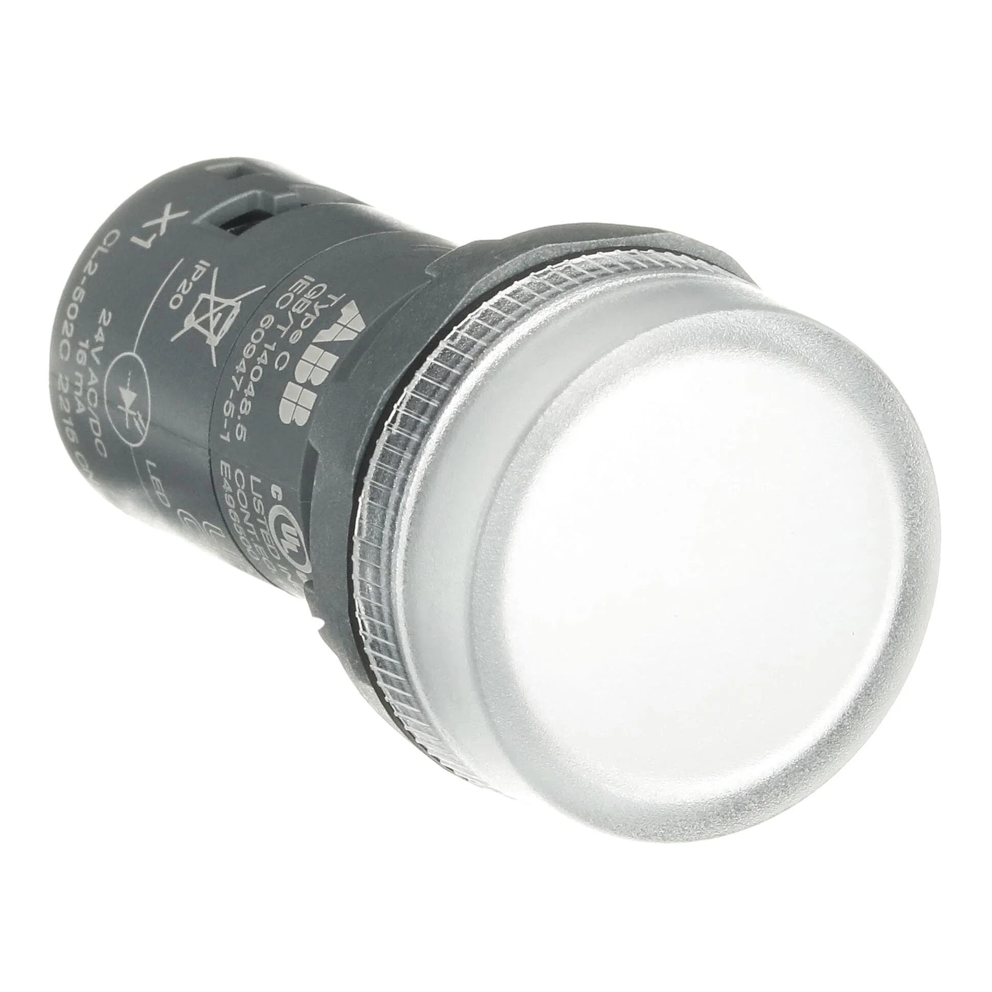 Lámpara piloto transparente 110-130 V AC CL2-513C