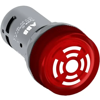 Zumbador iluminado rojo 230 V AC CB1-613R