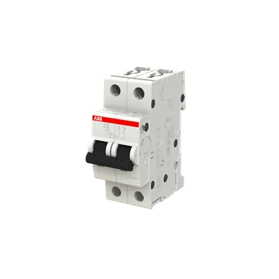 Interruptor Termomagnético 4A 2 Polos 6kA C Mini Riel Din S202-C4
