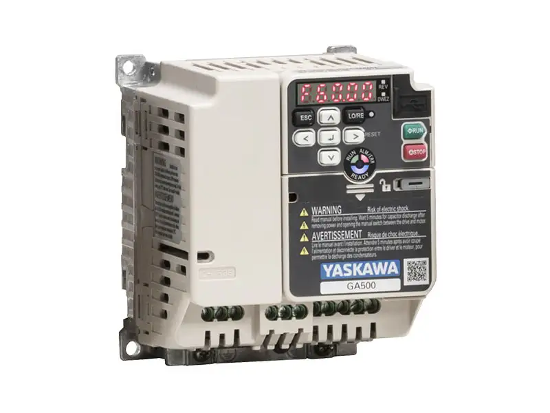 Variador de Frecuencia GA500 4HP(3Kw) ND 7.1A 110% HD 5.6A 150% 380-480VAC Trifásico IP20